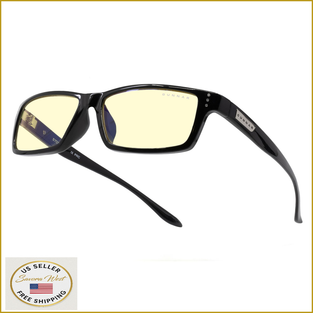 GUNNAR Premium Gaming/Computer Glasses - Riot Amber Blue Light Blocking