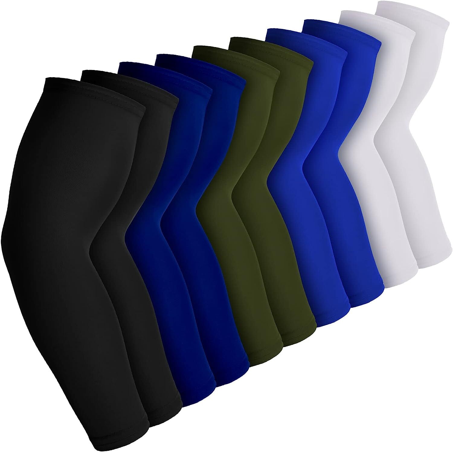 Cooling Sleeves Sun UV Protection Arm Sleeves Arm Cover Sleeve for Men Women US