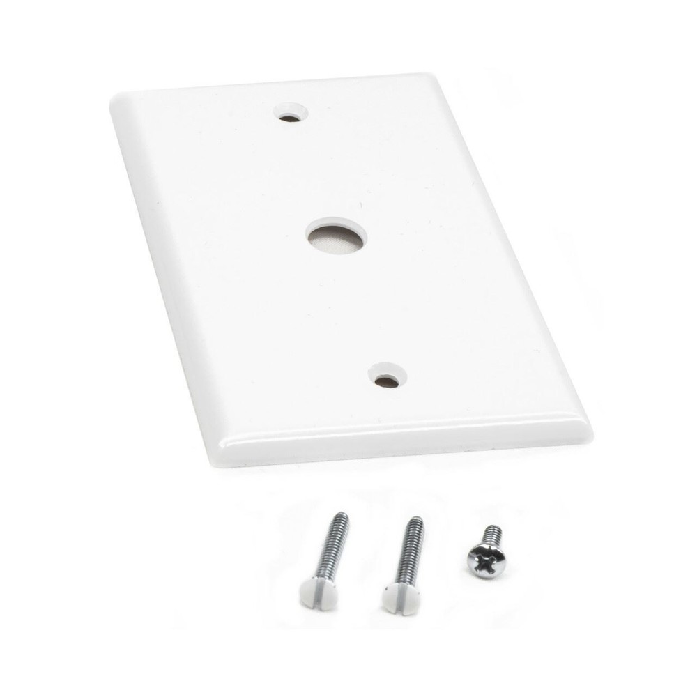 Single Gang Cover Plate w/ Hole for Wall Mount Variable Speed Controller