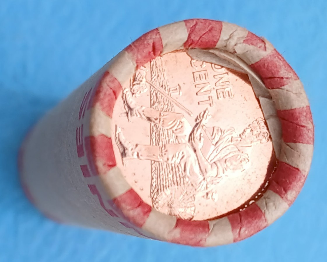 2009P LP2 Original BU Roll Of Lincoln Cents 50 coins