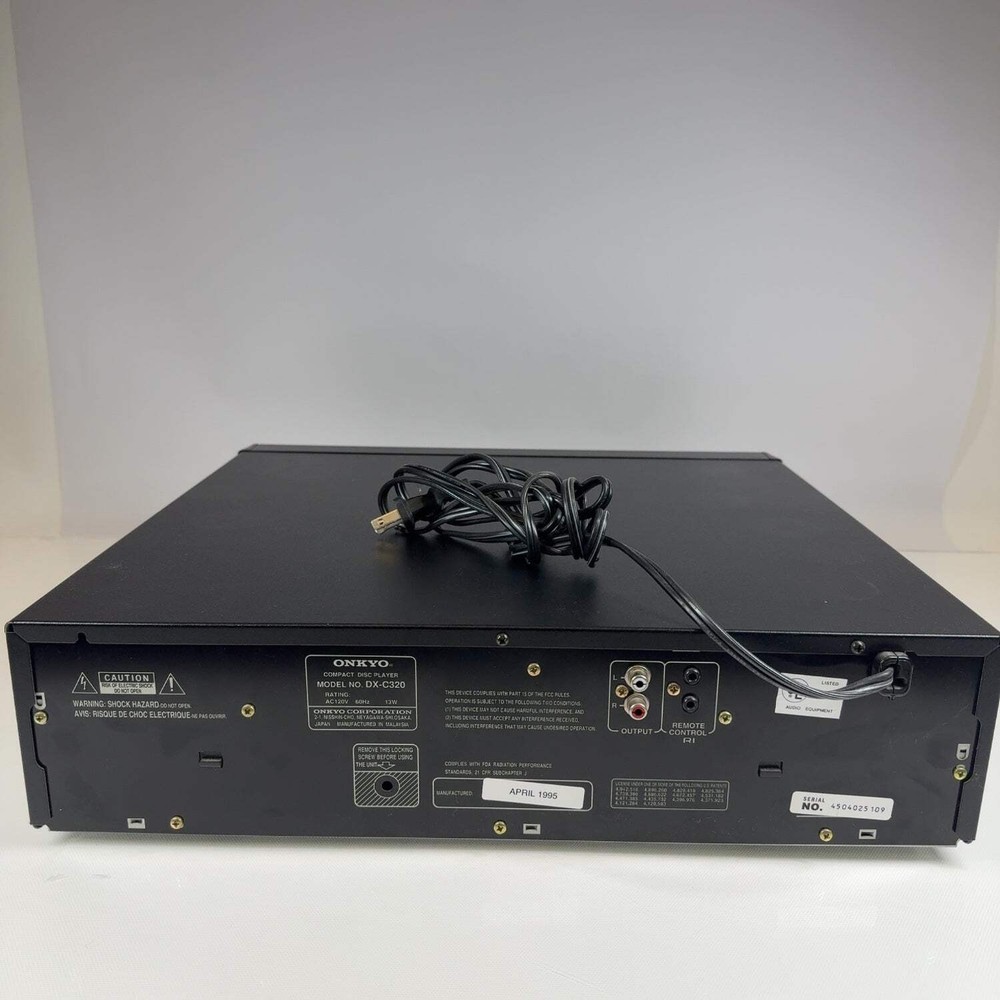 ONKYO Compact Disc Changer CD Player DX-C320