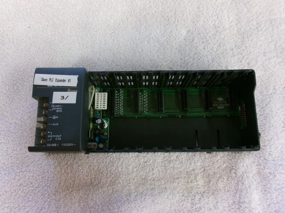 Automation Direct PLC Rack     D2-06B-1