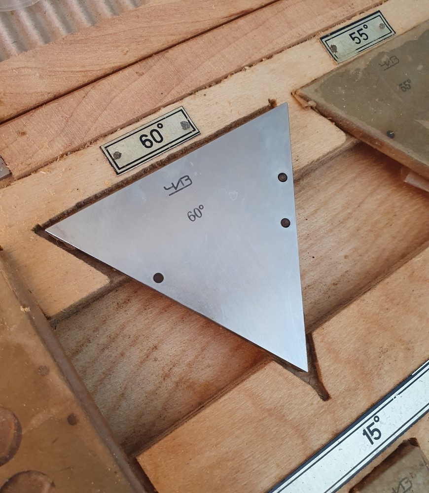 Precision Metric Gauge Block class 1 SET 8 pcs .