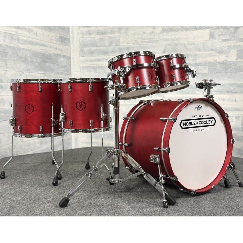 Noble & Cooley CD Maple 5pc Drum Set Cherry Stain