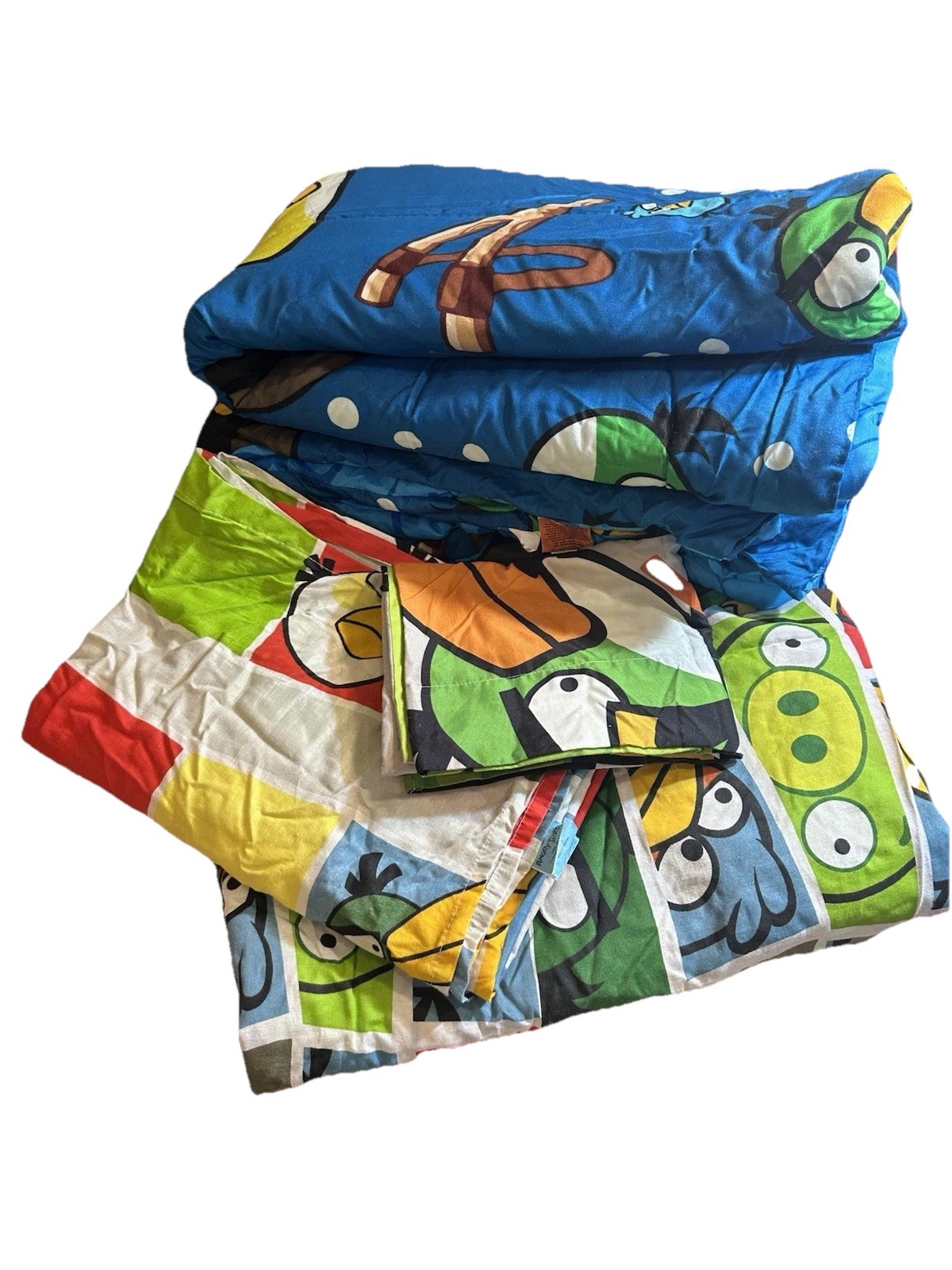 Angry Birds Twin Bed Set Gently Used 2009-2012 Smoke Free Home