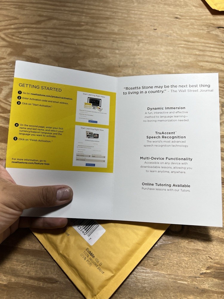 Rosetta Stone Lifetime Italian DIGITAL CODE ONLY