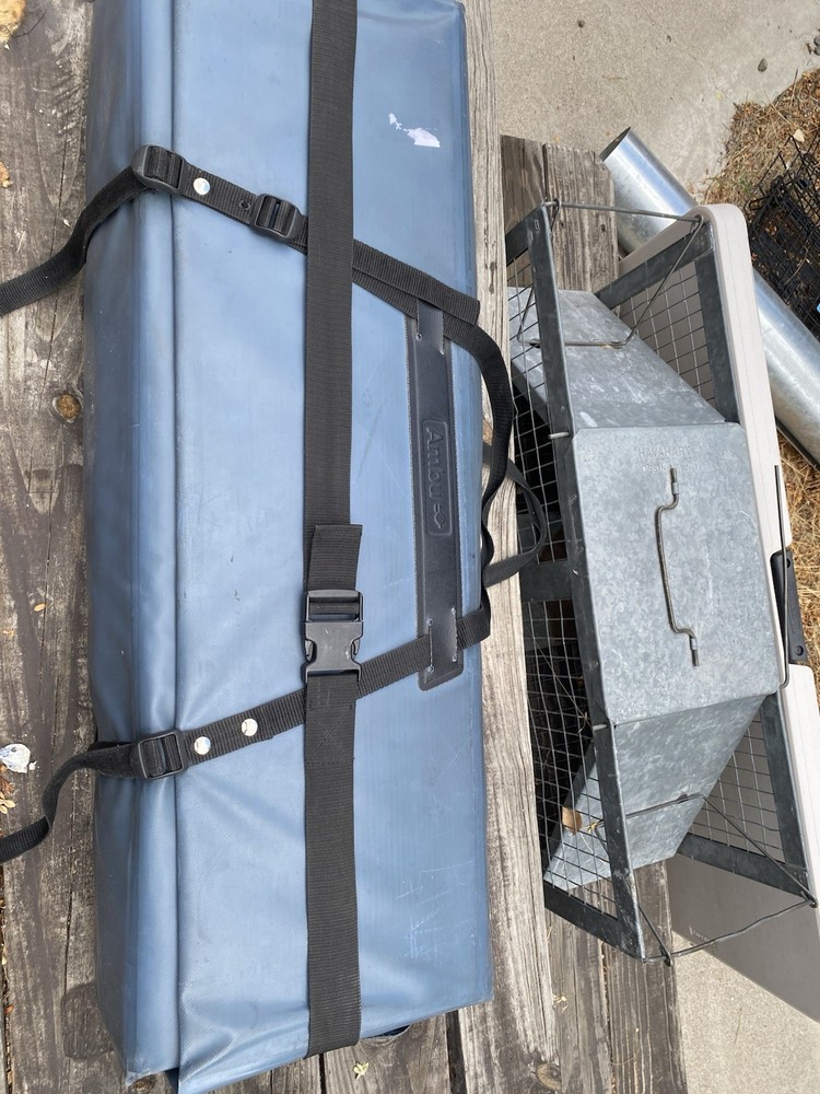 Ambu Man CPR Training Manikin Dummy W/ Case #3 UNTESTED