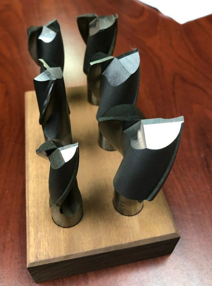 END MILL SET 3/4" - 1 1/2" M42 6 PCS