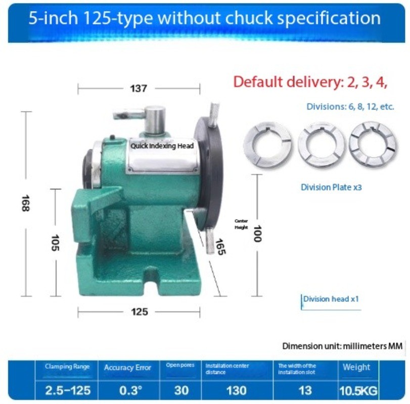 Small Universal Drilling Machine with Vertical/Horizontal Dual-Use Chuck