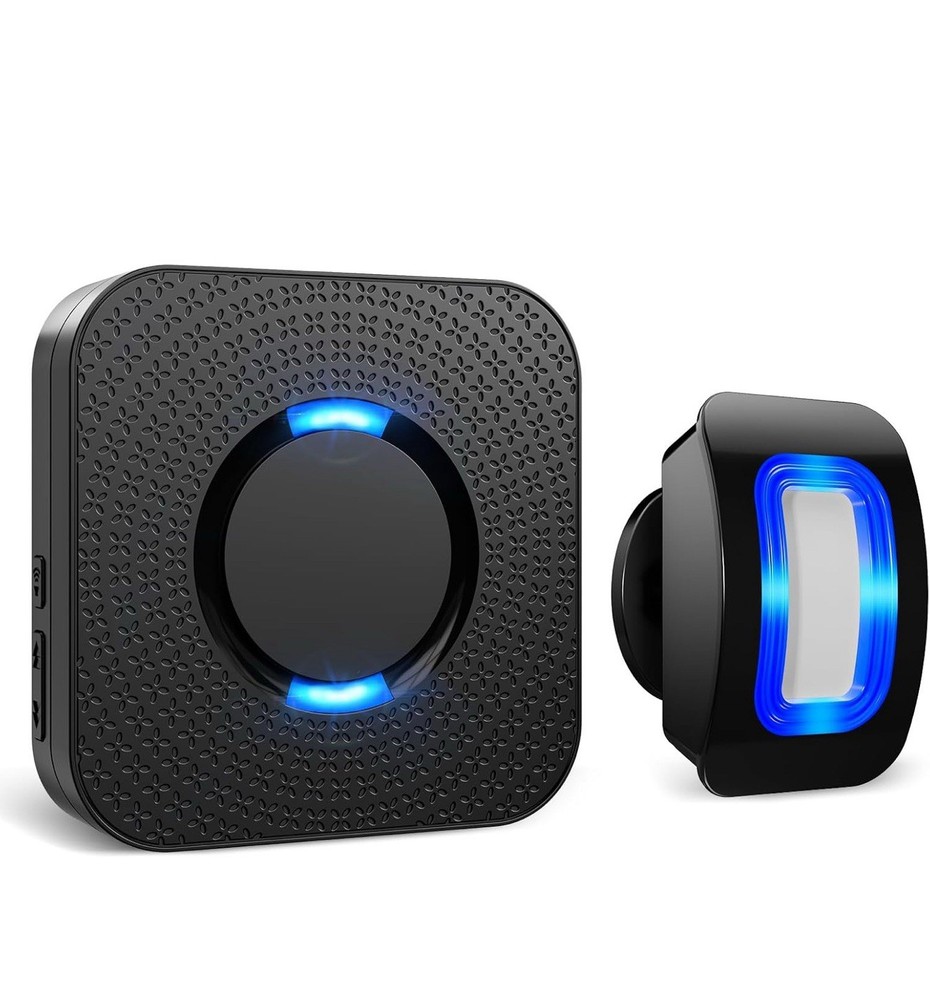 Wireless Motion Sensor LED w/500 FT Range Security Alert Monitor System