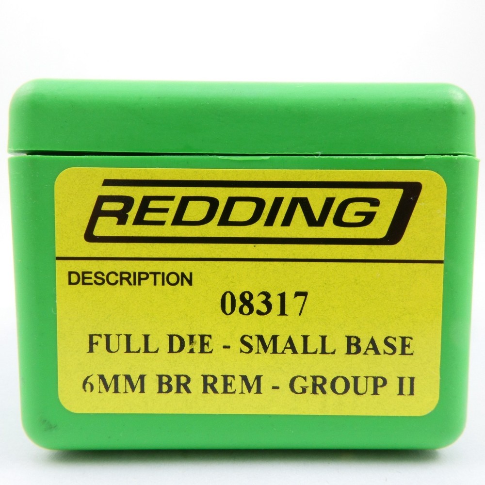 Redding Reloading 6MM BR Small Base Full Length Sizing Die 08317