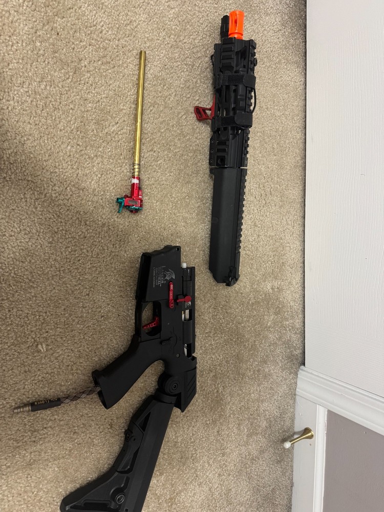 Airsoft polarstar jack m4 rifle