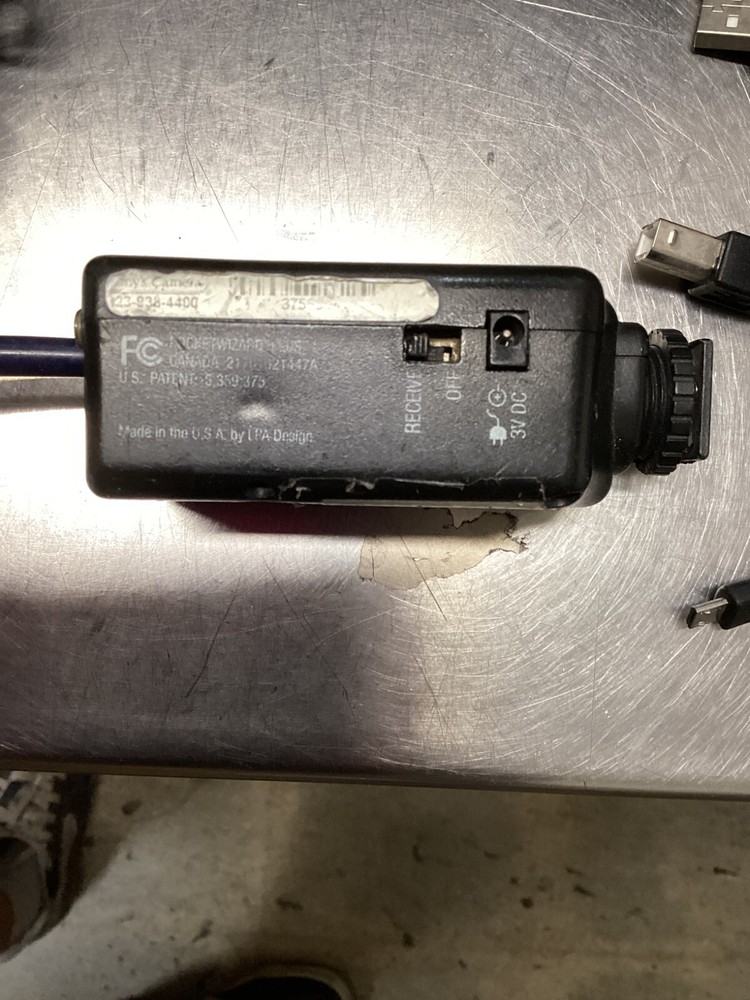 Pocket Wizard Plus Digital Receiver Wireless Radio Trigger with Power Supply