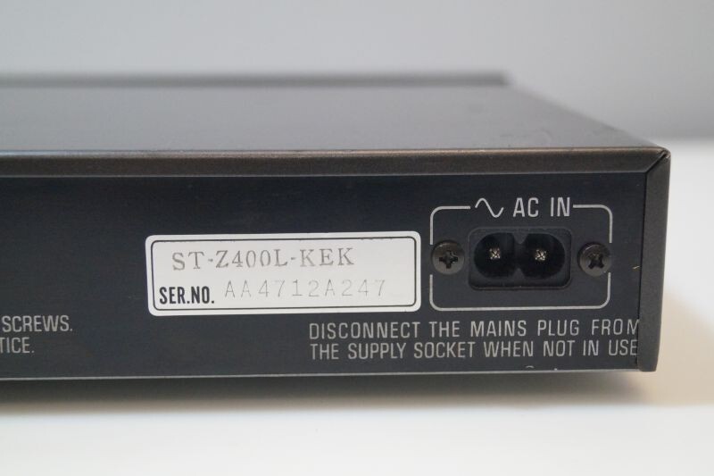 TECHNICS ST-Z400L FM/MW/LW Stereo Tuner TESTED