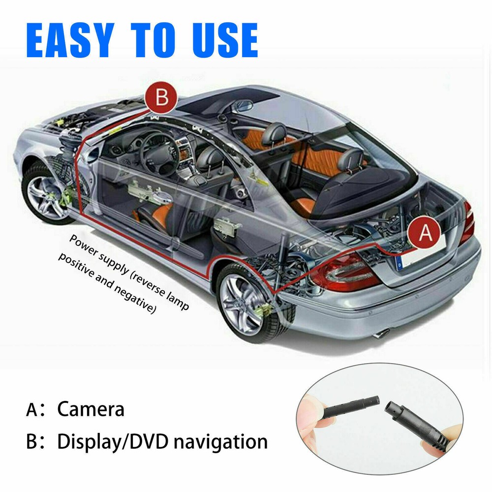 Wireless Rear Front Side View Reversing Backup Camera Night VIsion For Car SUV