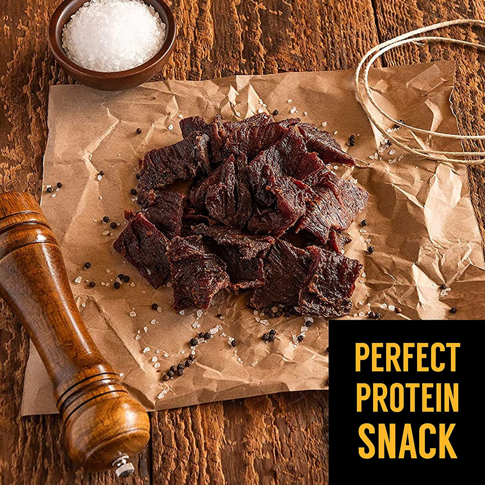Keto Friendly Zero Sugar Beef Jerky, Original, 6.5 Ounce