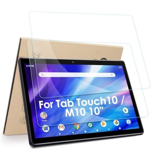 2-Pack Screen Protectors Compatible with Pritom / M10 / M10(3G) / TAB Touch10