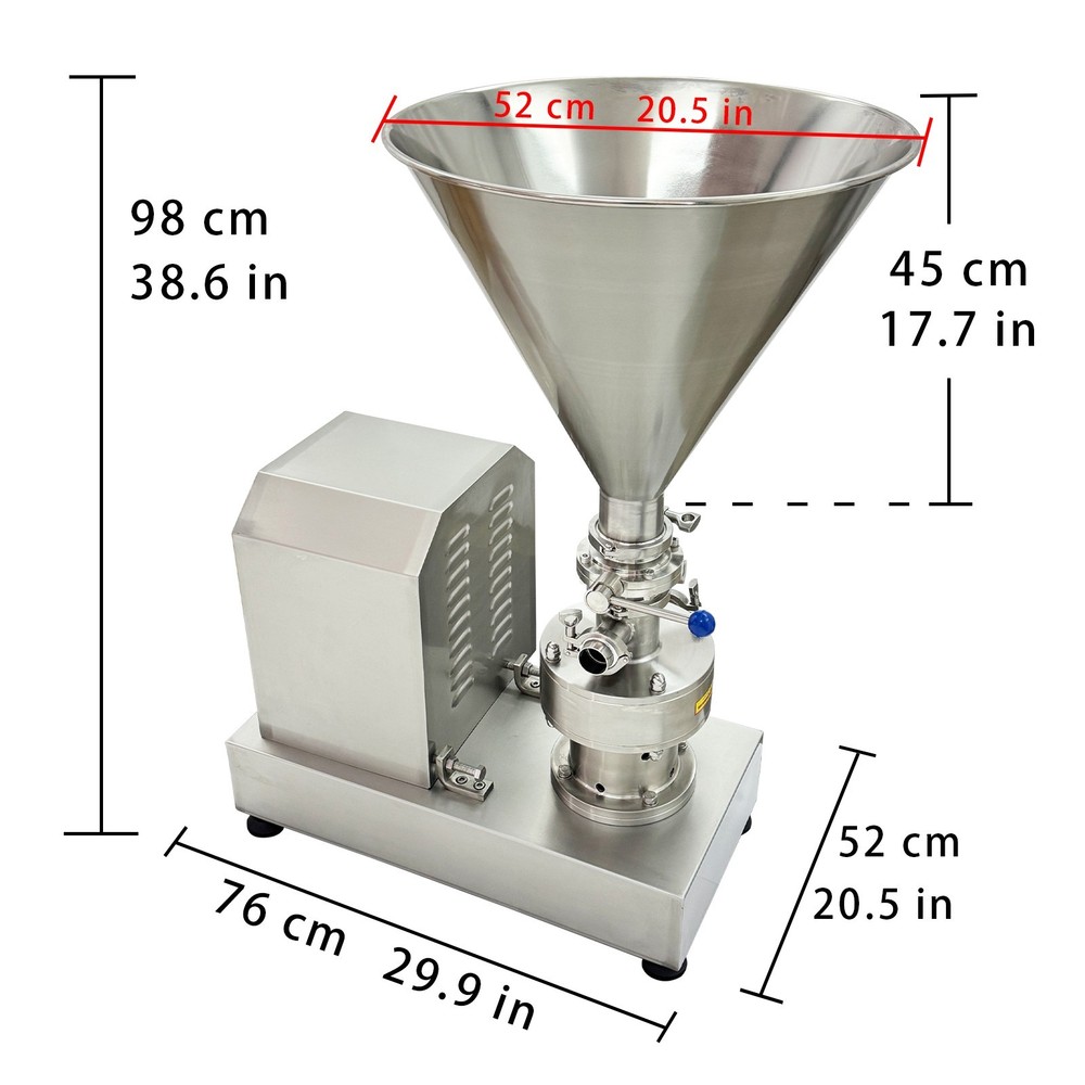 Industrial Solid-Liquid Mixing Machine Liquid and Particle Materials Mixer 220V