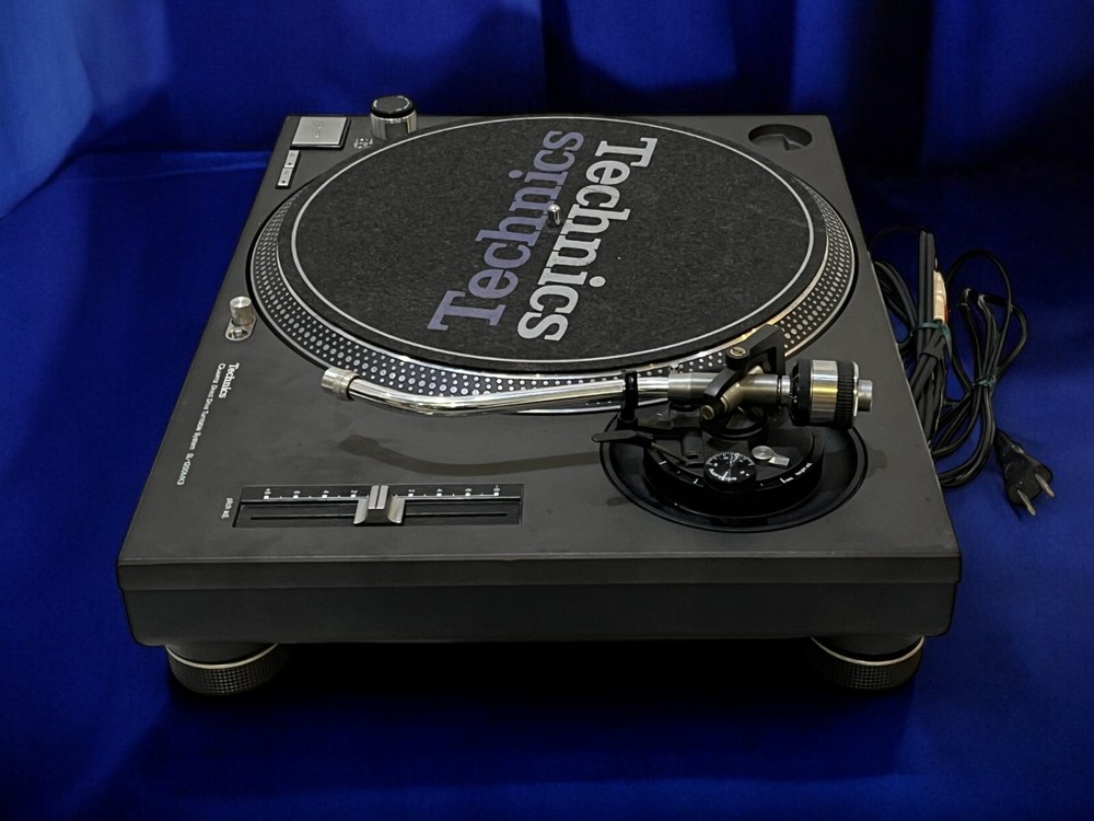 Technics SL-1200MK3 Direct Drive DJ Turntable System Black Tested/working