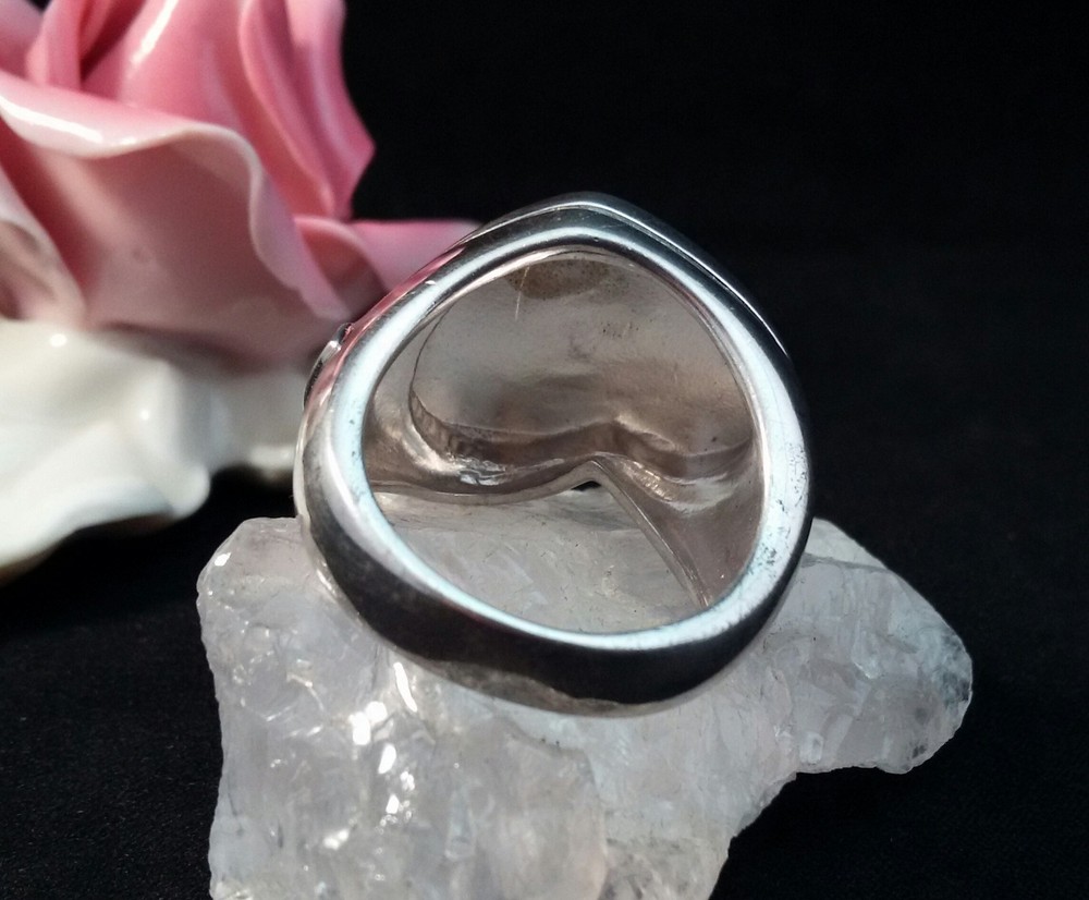 Silver 925 Ring Size 56 (17.8mm Dia)