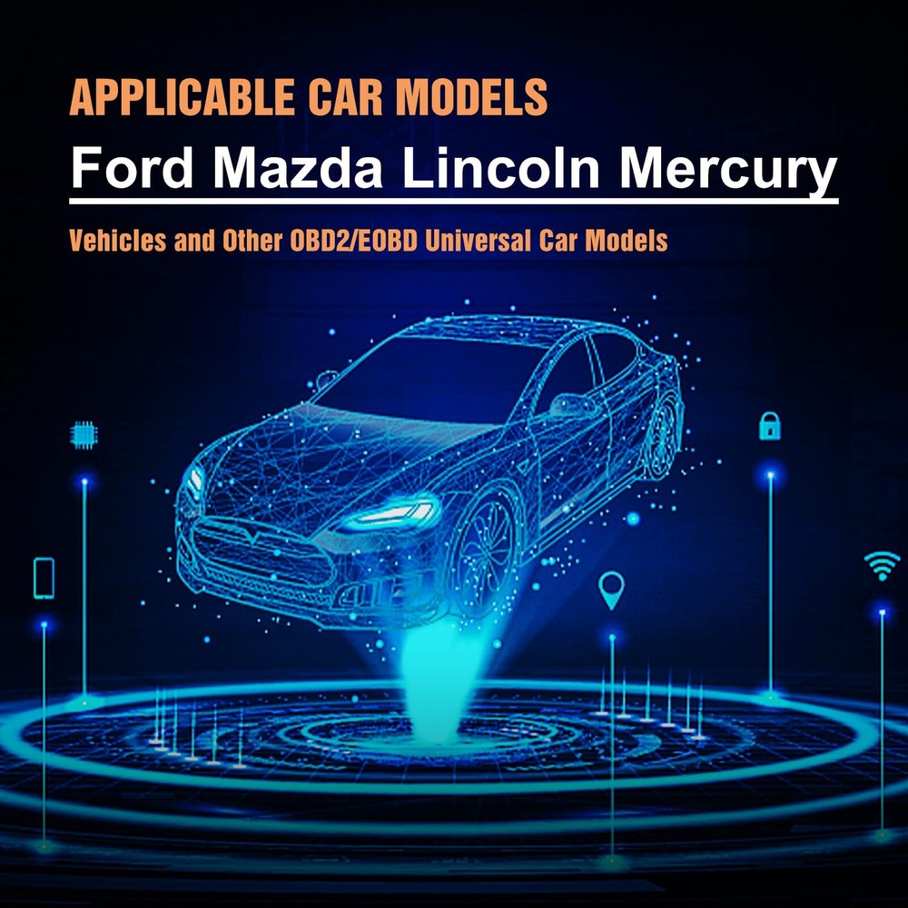 OBD2 Scanner USB Code Reader Full System Diagnostic Tool For FORD F150 F250 F350