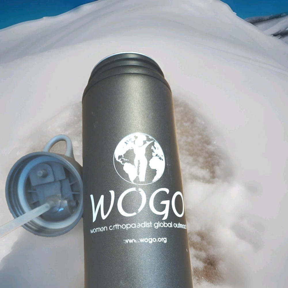 WOGO water bottle Black #129882 25oz