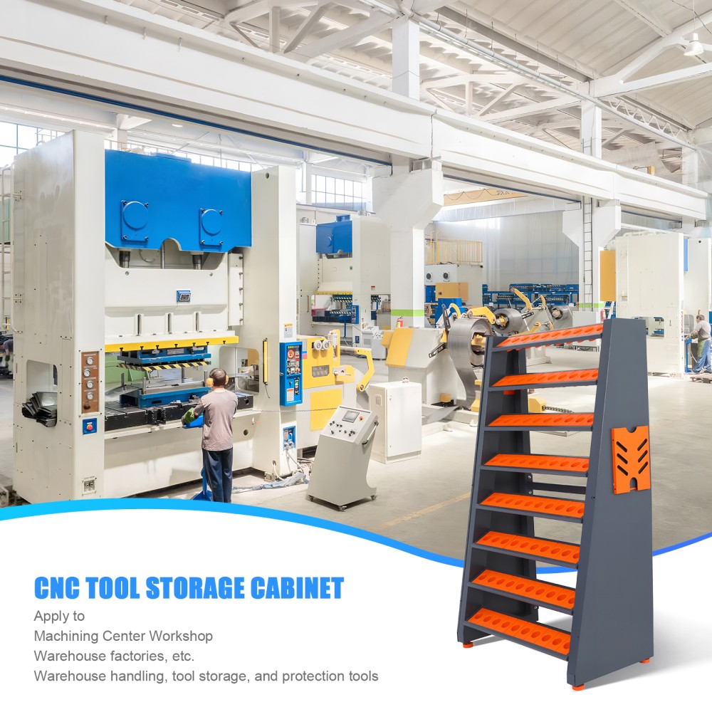Tool trolley CAT40-BT40 multi-function tool management rack milling cutter chuck