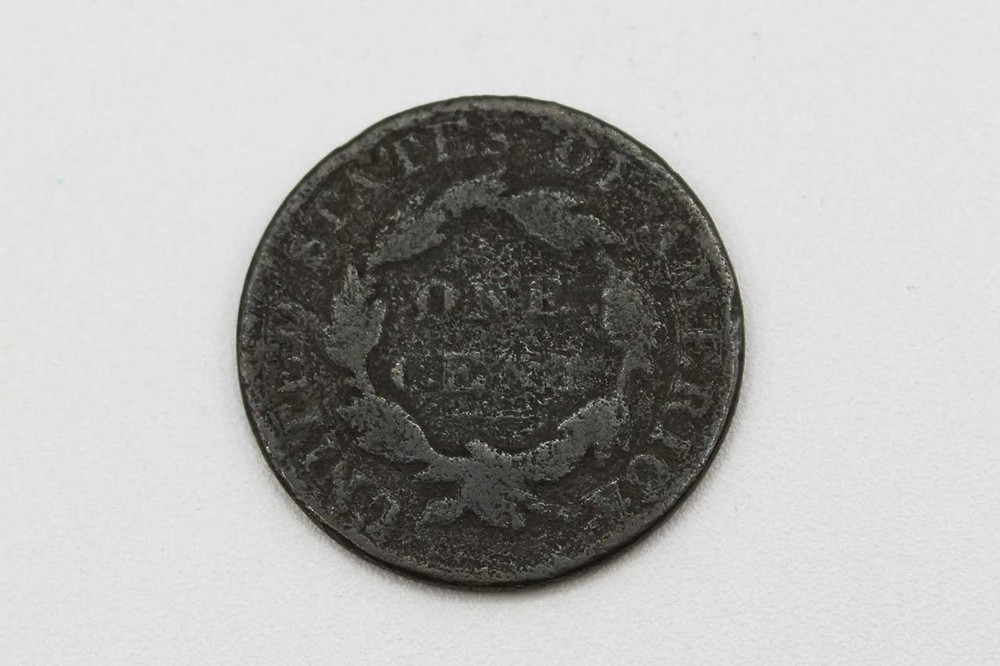 1822 US Coronet Liberty Head Large Cent . COIN668