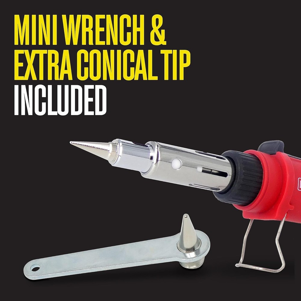 Portable Butane Soldering Torch - Adjustable Heat