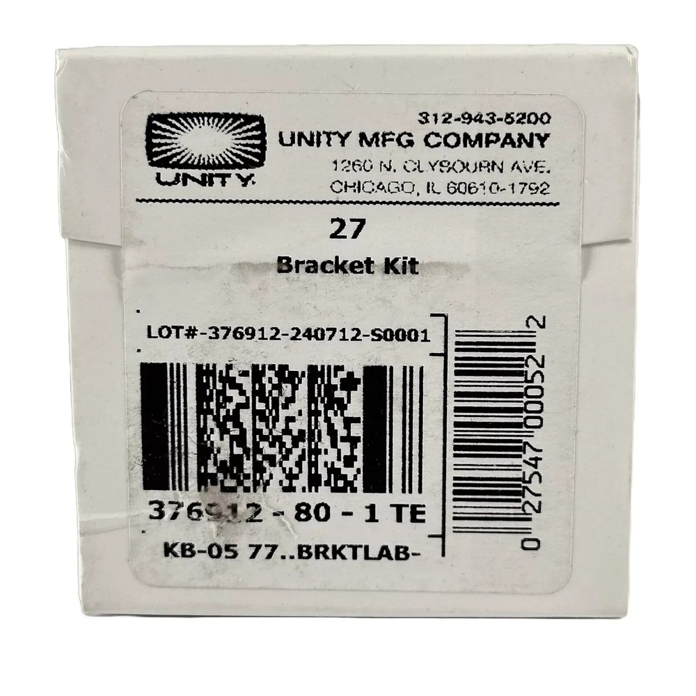 Unity 27 Installation Kit for Spotlight Mount includes Mounting Bracket and More