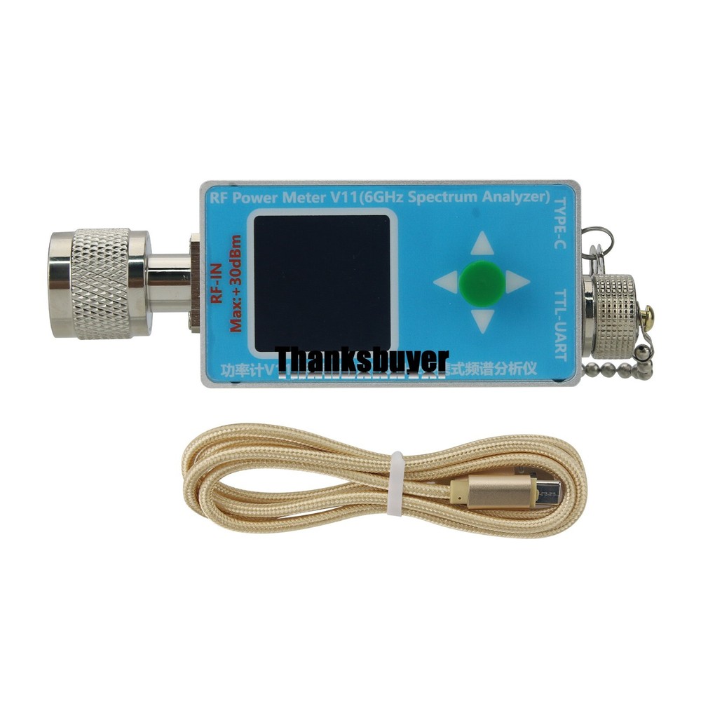 2-in-1 N-type RF Power Meter V11& 6GHz Spectrum Analyzer  for EMC Testing