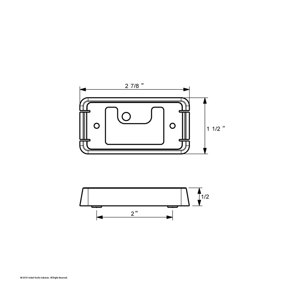 Chrome Mounting Bracket