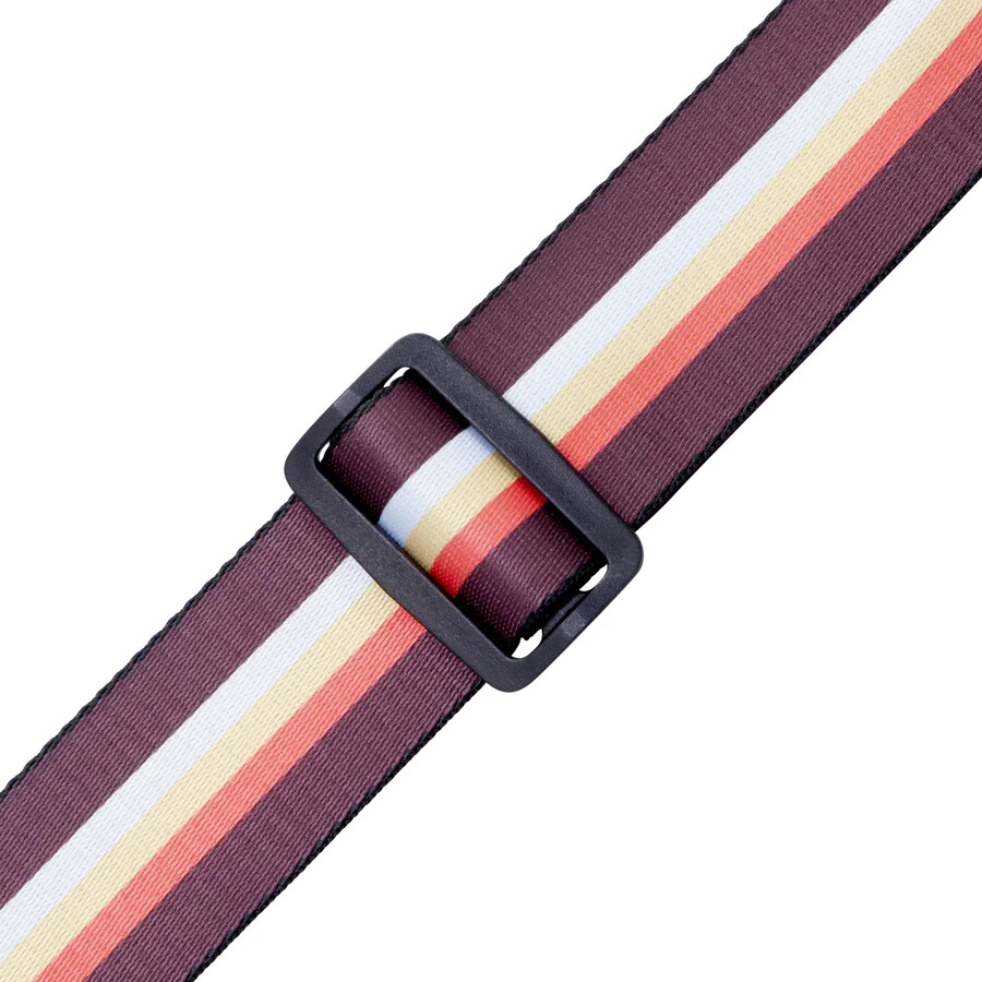 Levy's MP2-001 2" Polyester Guitar Strap - 3-Bar Stripe Design