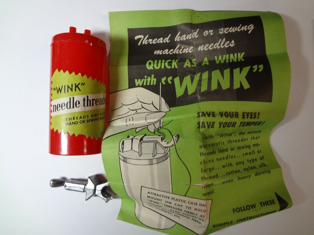 Vintage - WINK - 1951 - Needle Threader