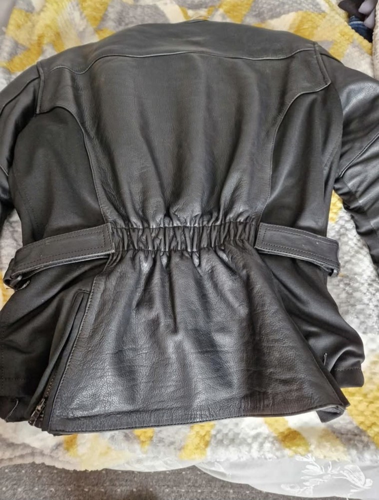 Ladies Leather Motorcycle Jacket