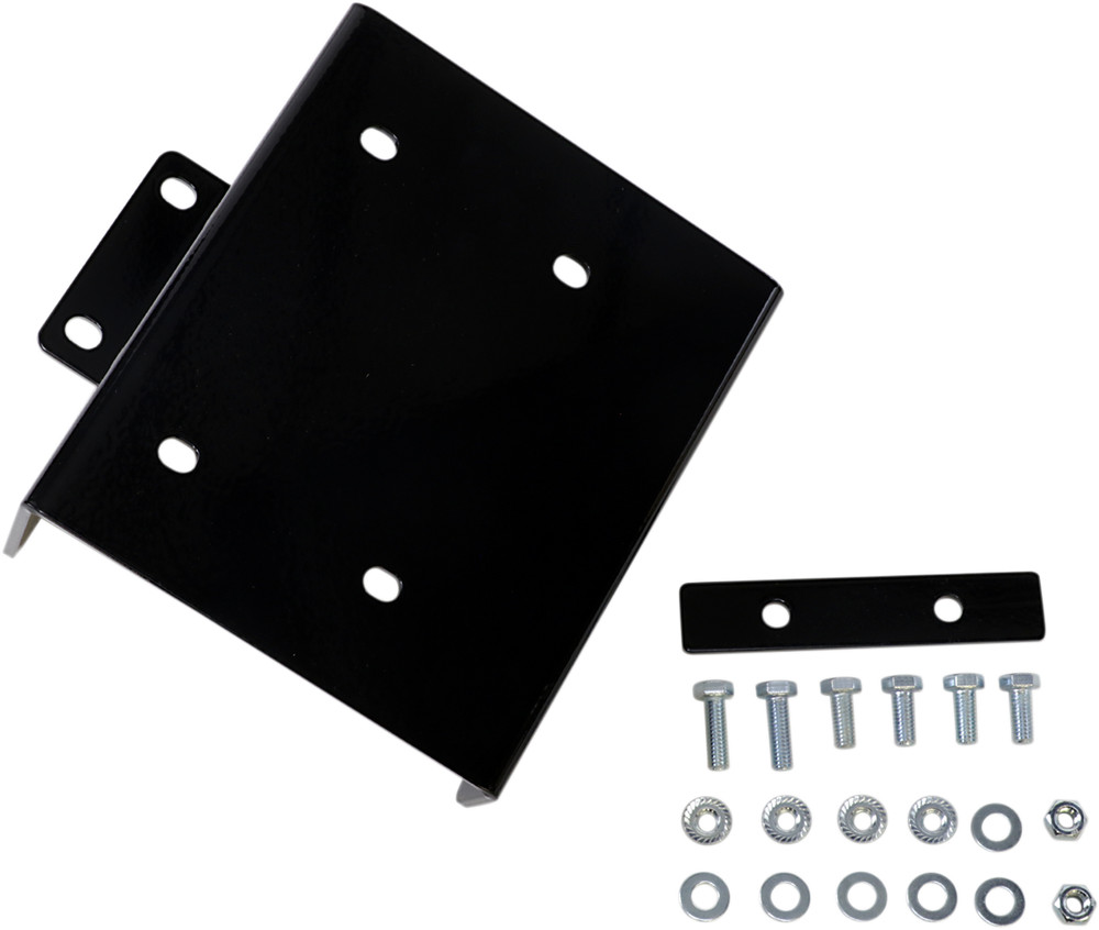 Moose Utility Black Front UTV Side by Side Winch Mount 2016-18 Yamaha Wolverine