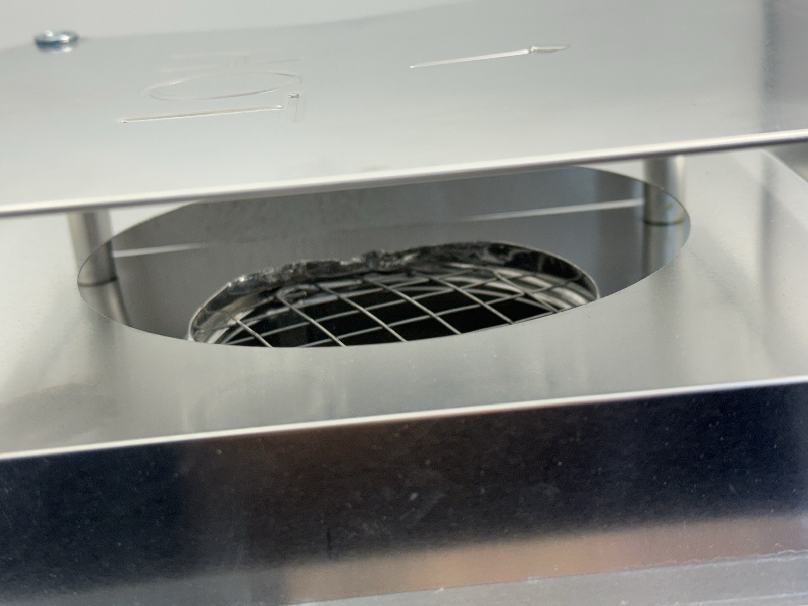 46DVA-HC Horizontal Square Stove Vent Horizontal Termination Cap 4" x 6 5/8"