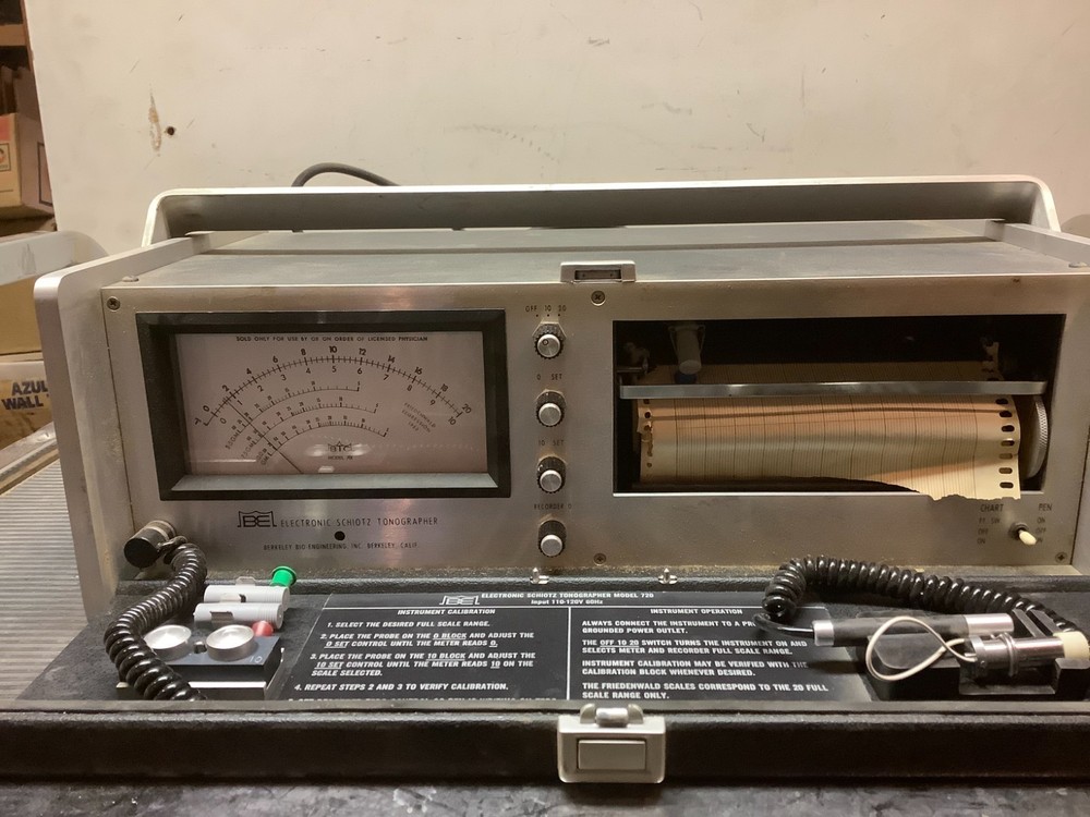 BE Electronic Schiotz Tonographer Model 720