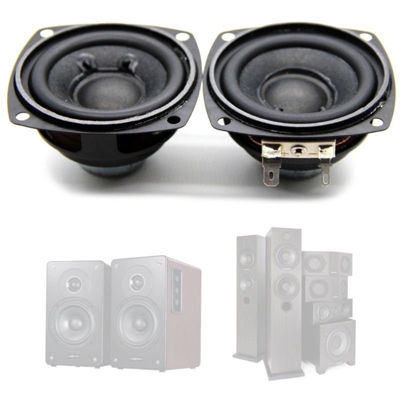 Powerful Compact 66mm Internal Speaker 4Ohm 10W for Multimedias Device