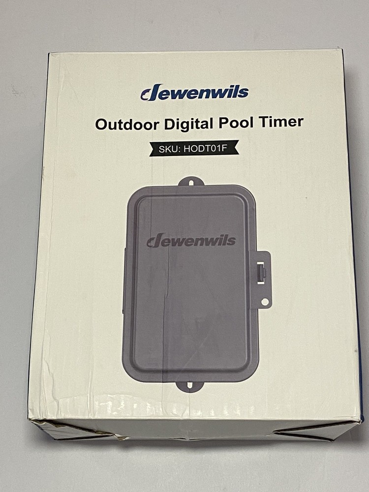 DEWENWILS 240v Digital Pool Pump Timer HODT01F