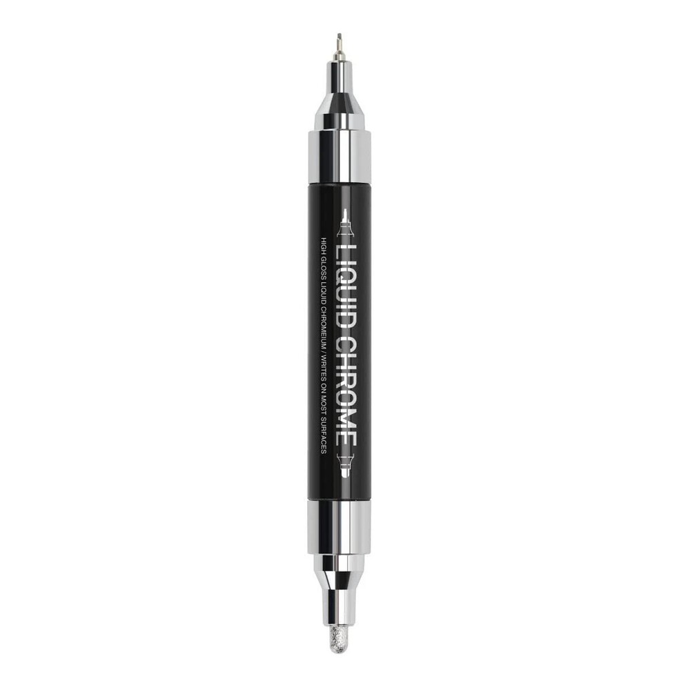 Liquid Chrome Marker Paint Marker DIY Silver Mirror Pen Any Surface High Gloss