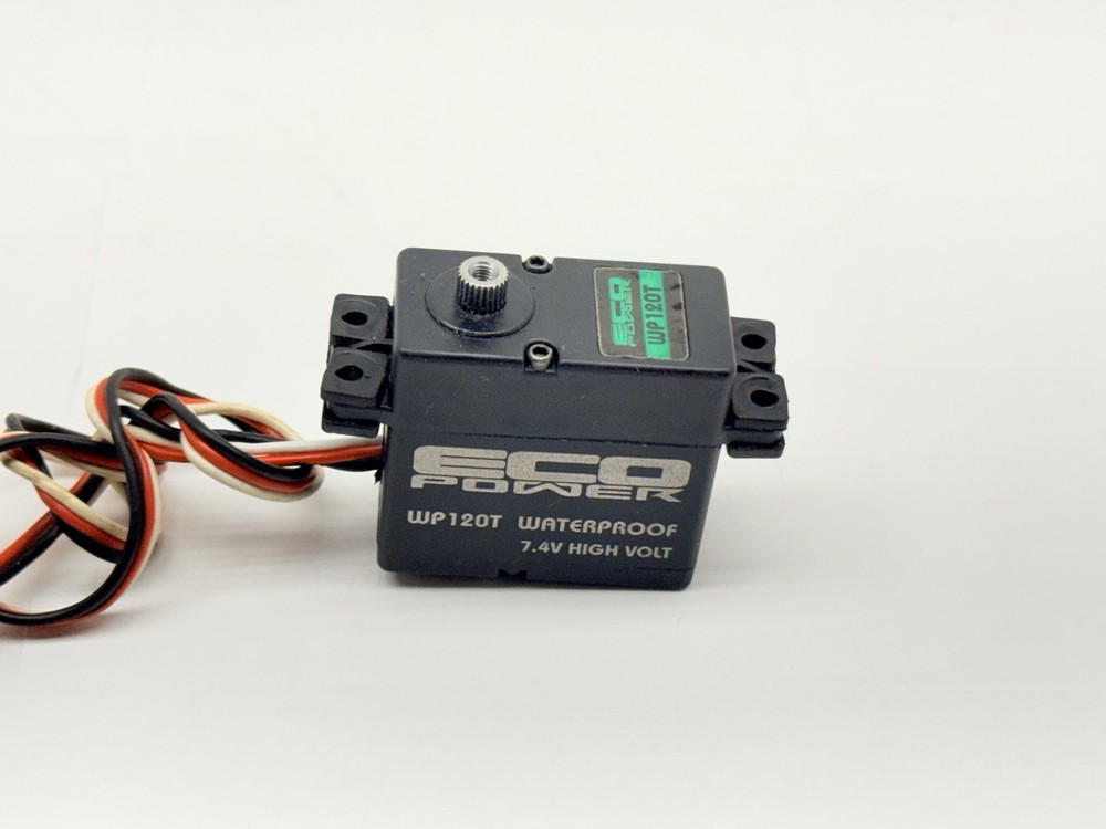 EcoPower WP120T Waterproof High Torque Servo 7.4V HV Fully Functional