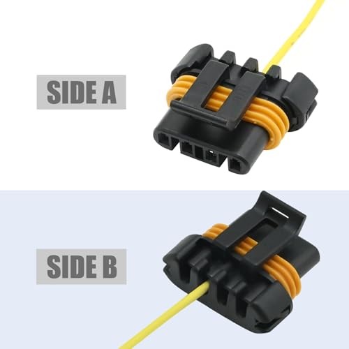 197-400 8Ft Plug Wire Pigtail Replacement for GM Alternators with 4 Pin Oval