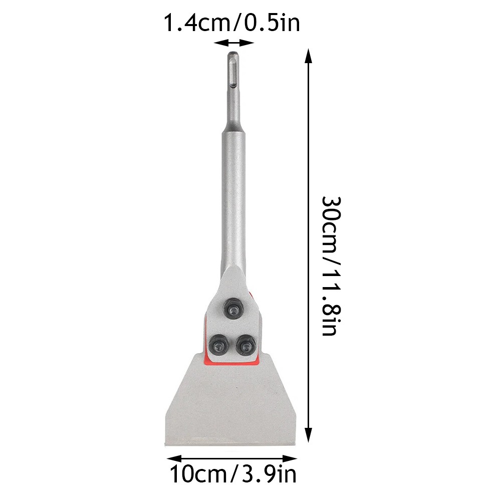 Alloy Steel Drill Bit Floor Scraper 125X300 Floor Chisel Scraper ∂