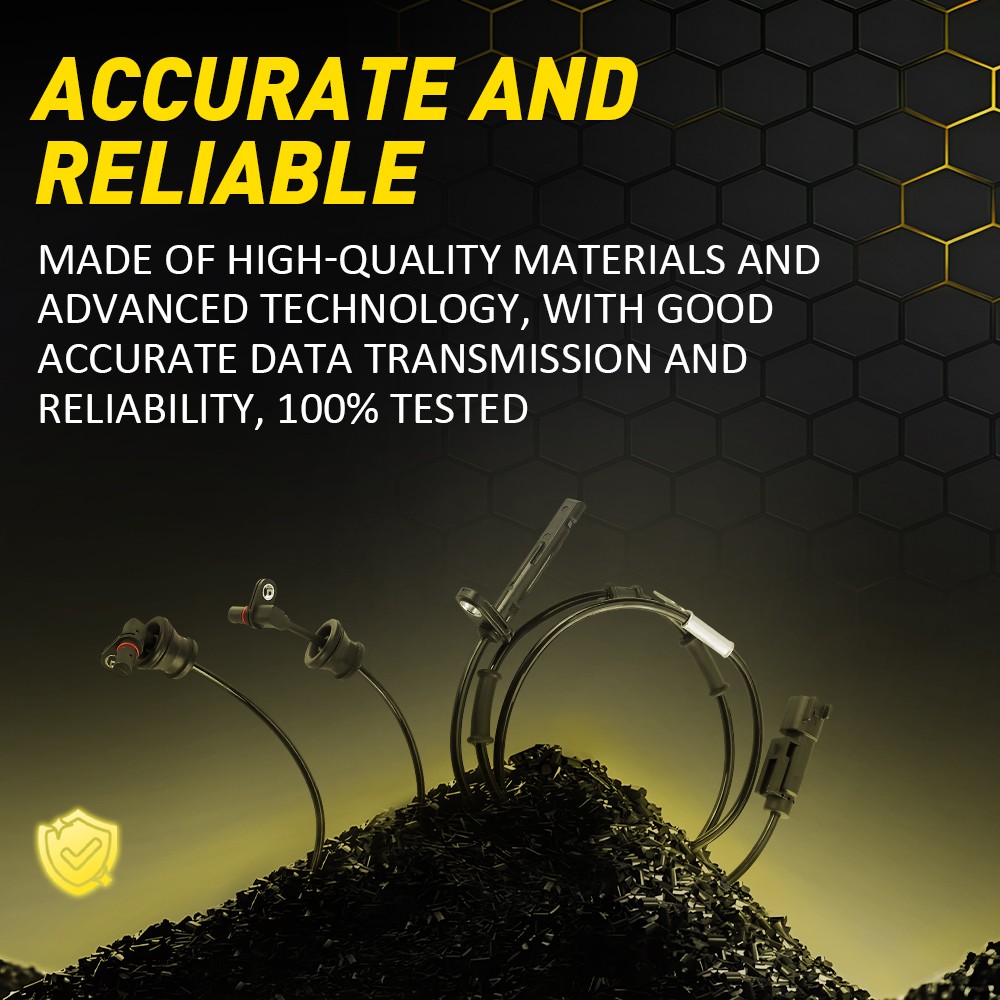 4X Front Rear Left&Right ABS Wheel Speed Sensor for 2010-17 Equinox Chevrolet ER