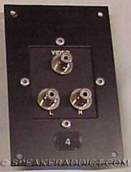 MTI MATRIX SWITCHING PATCH PANEL 3 RCA COMPONENT AV @@@