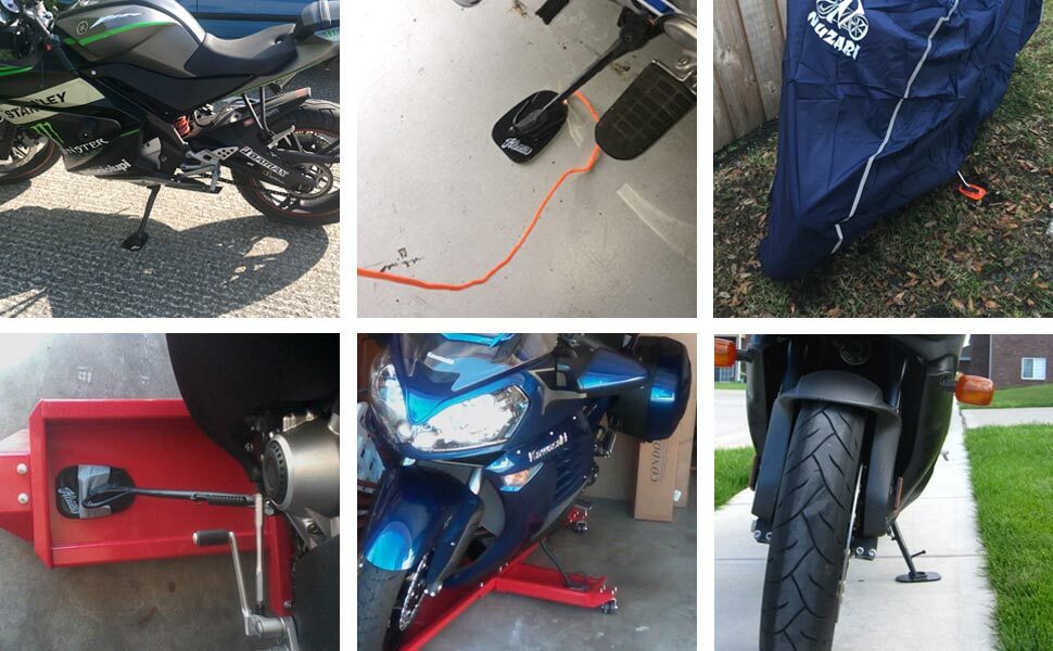High-Quality Motorcycle Kickstand Pad - Soft Ground Stability - Durable