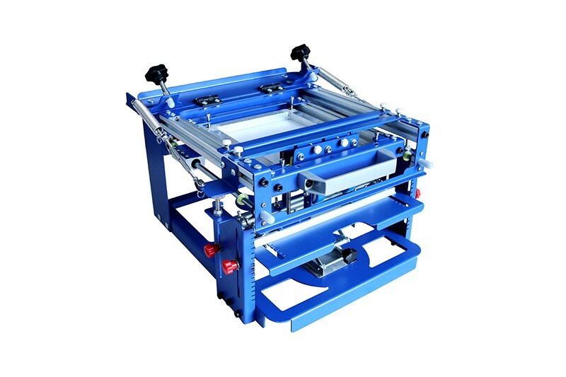 6''Cylindrical Screen Printing Press Curved DIY Screen Printer for Plastic Glass