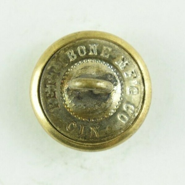 1860s-70s U.S. Army Eagle Uniform Button Original K3AT