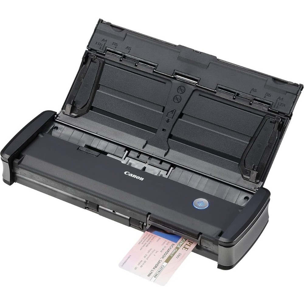 Compact P-215II fast USB mobile scanner for photos receipts card & cloud storage